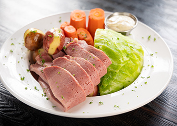 Hennessey's Traditional Corned Beef and Cabbage